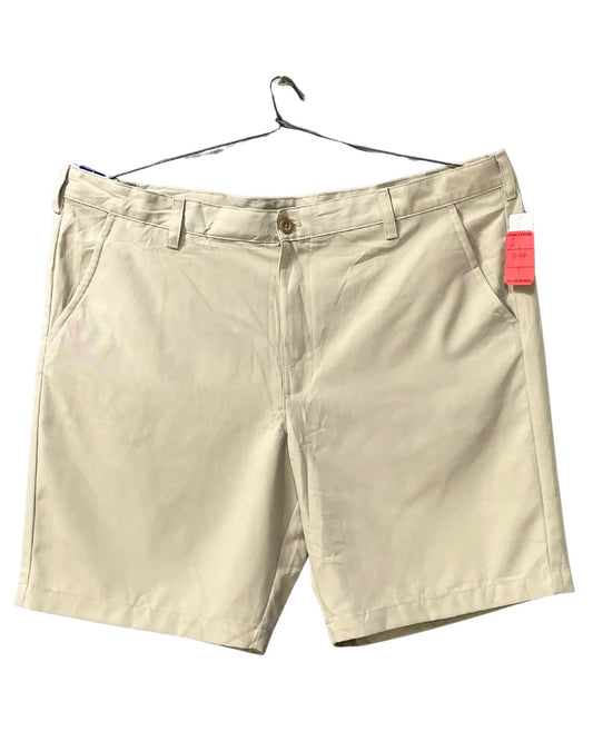 Izod Khaki Polyester Short For Men XL