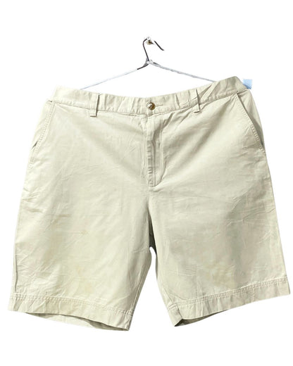 Lacoste Cream Cotton Short For Men L