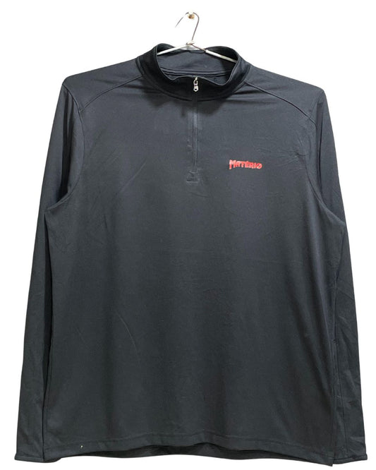 Under Armour Black Polyester Sport Polo T Shirt For Men L