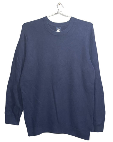 Gap Blue Wool For Winter Men Sweater L