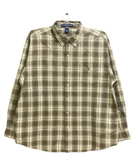 U.S.POLO.ASSN. Cream Cotton Shirt For Men XX Large