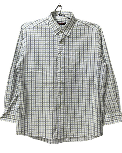 Kirkland White Cotton Shirt For Men X Large