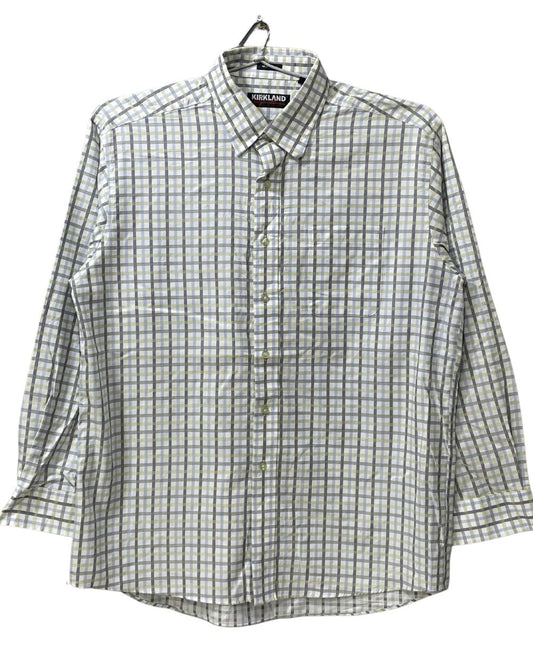 Kirkland White Cotton Shirt For Men X Large
