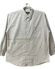 Boss Gray Cotton Shirt For Men X Large