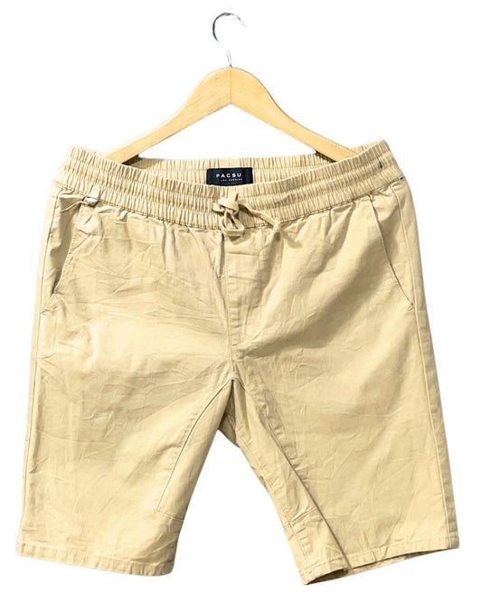 Pacsun Los Angeles Khaki Cotton Short For Men M
