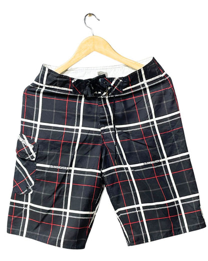 Quicksilver Checkers Polyester Short For Men S