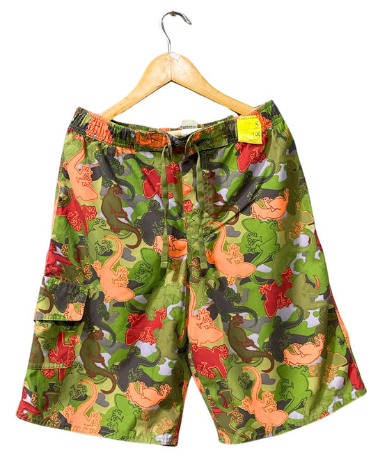 L.L.Bean Green CemoPolyester Short For Men S