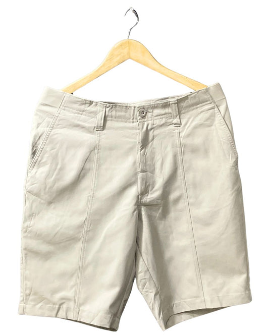 Haggar Khaki Cotton Short For Men M