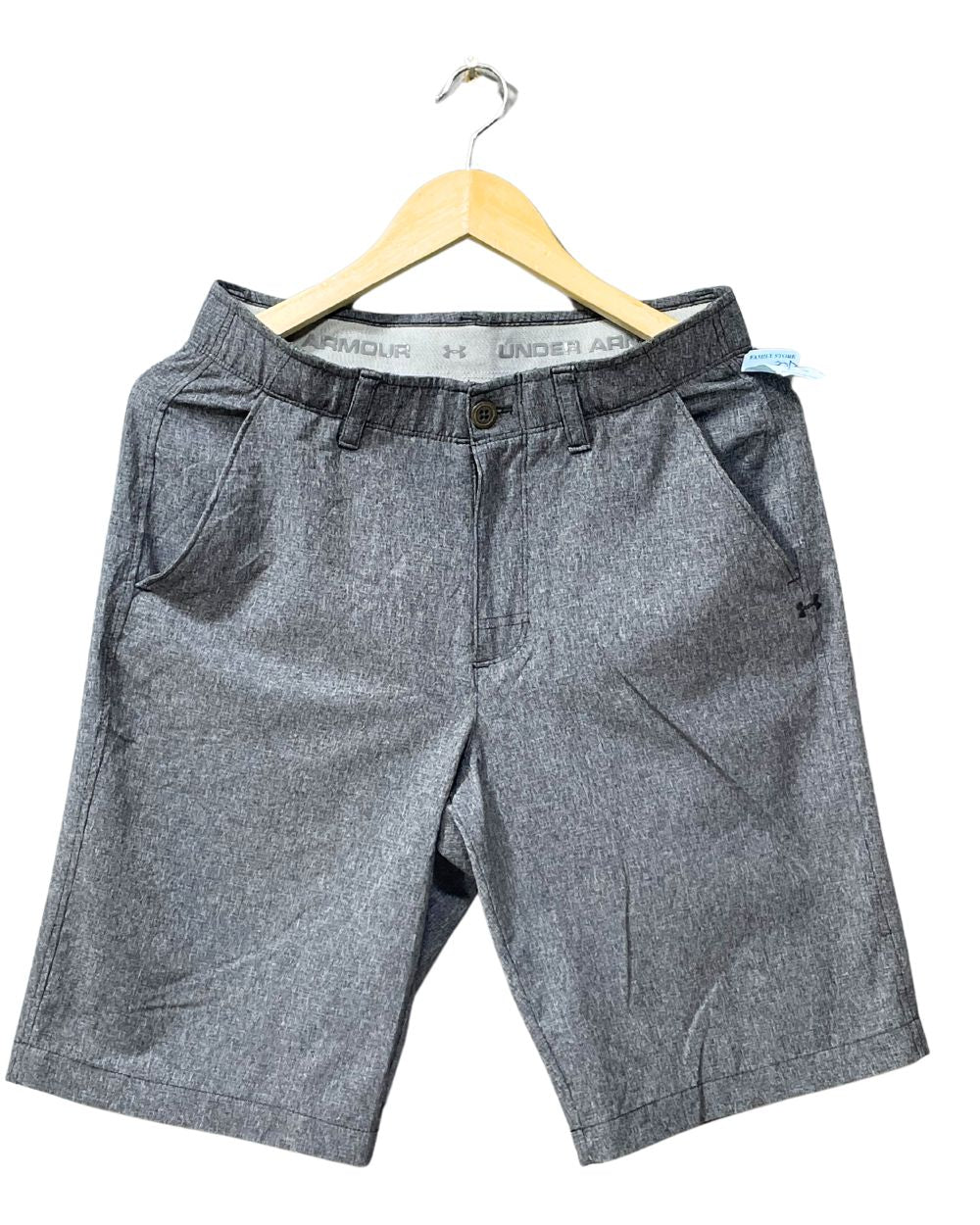 Under Armour Gray Polyester Short For Men S