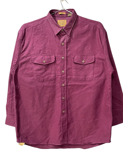 St John Bay Purple Falalen Winter Shirt For Men XX Large