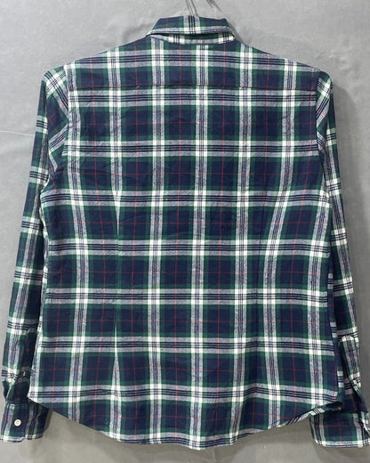 Brandy Melville Green Check Falalen Winter Shirt For Men S