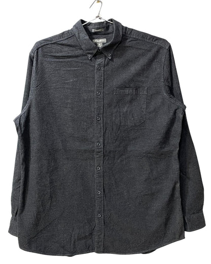 Eddie Bauer Black Falalen Winter Shirt For Men XX Large