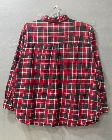 Chaps Red Falalen Winter Shirt For Men 3X Large