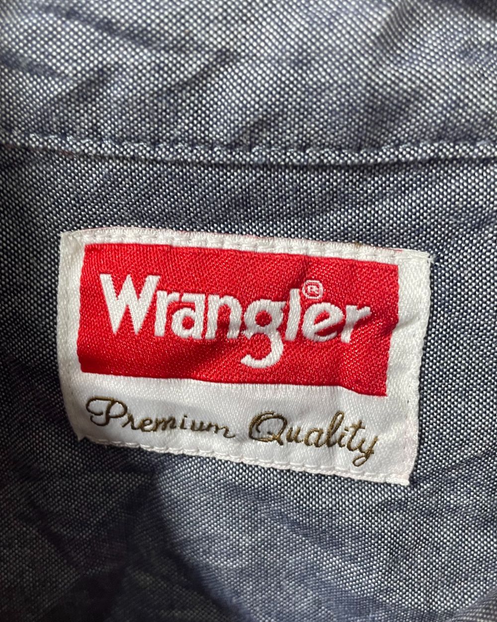 Wrangler Orange Falalen Winter Shirt For Men M