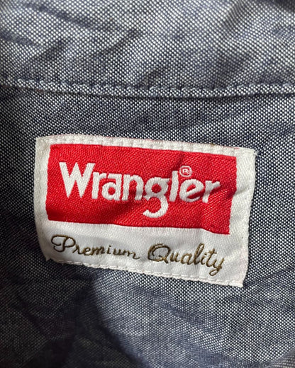 Wrangler Orange Falalen Winter Shirt For Men M
