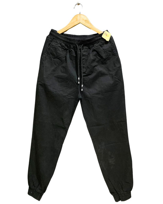 Preloved Labels Black Cotton For Men Cargo Pant S