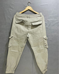 Asos Gray Cotton For Men Cargo Pant S