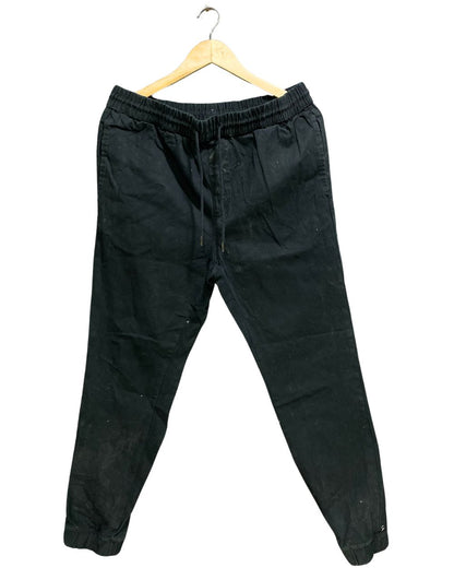 Original Use Black Cotton For Men Cargo Pant Medium