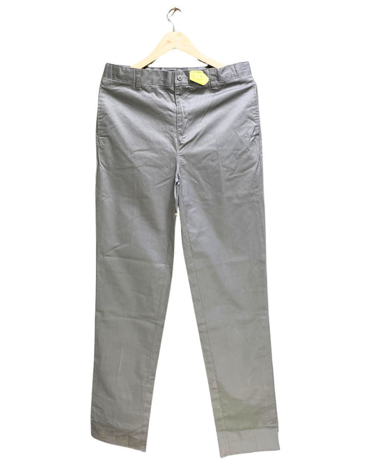 Land's End Gray Cotton Dress Pant For Men S