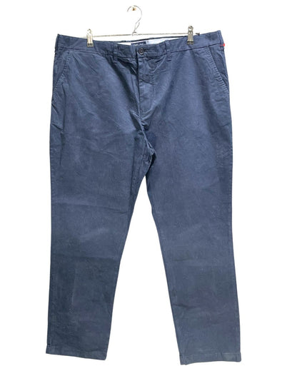 Tommy Hilfiger Blue Cotton Dress Pant For Men XL