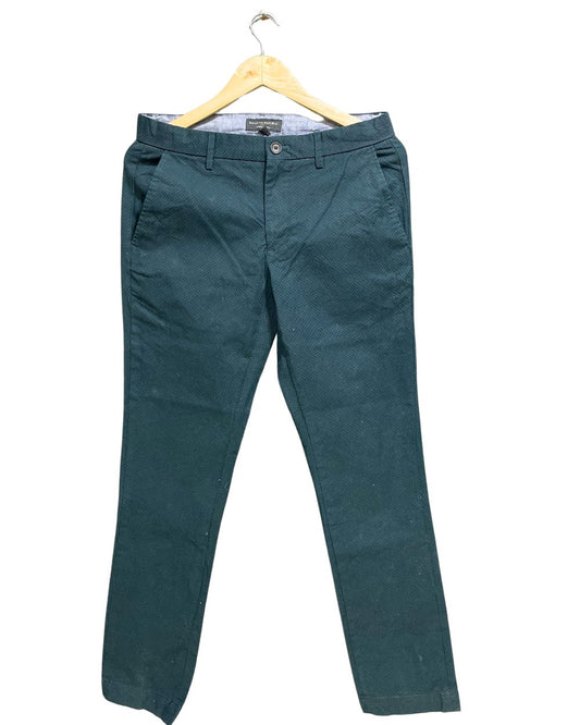 Banana Republic Green Cotton Dress Pant For Men S