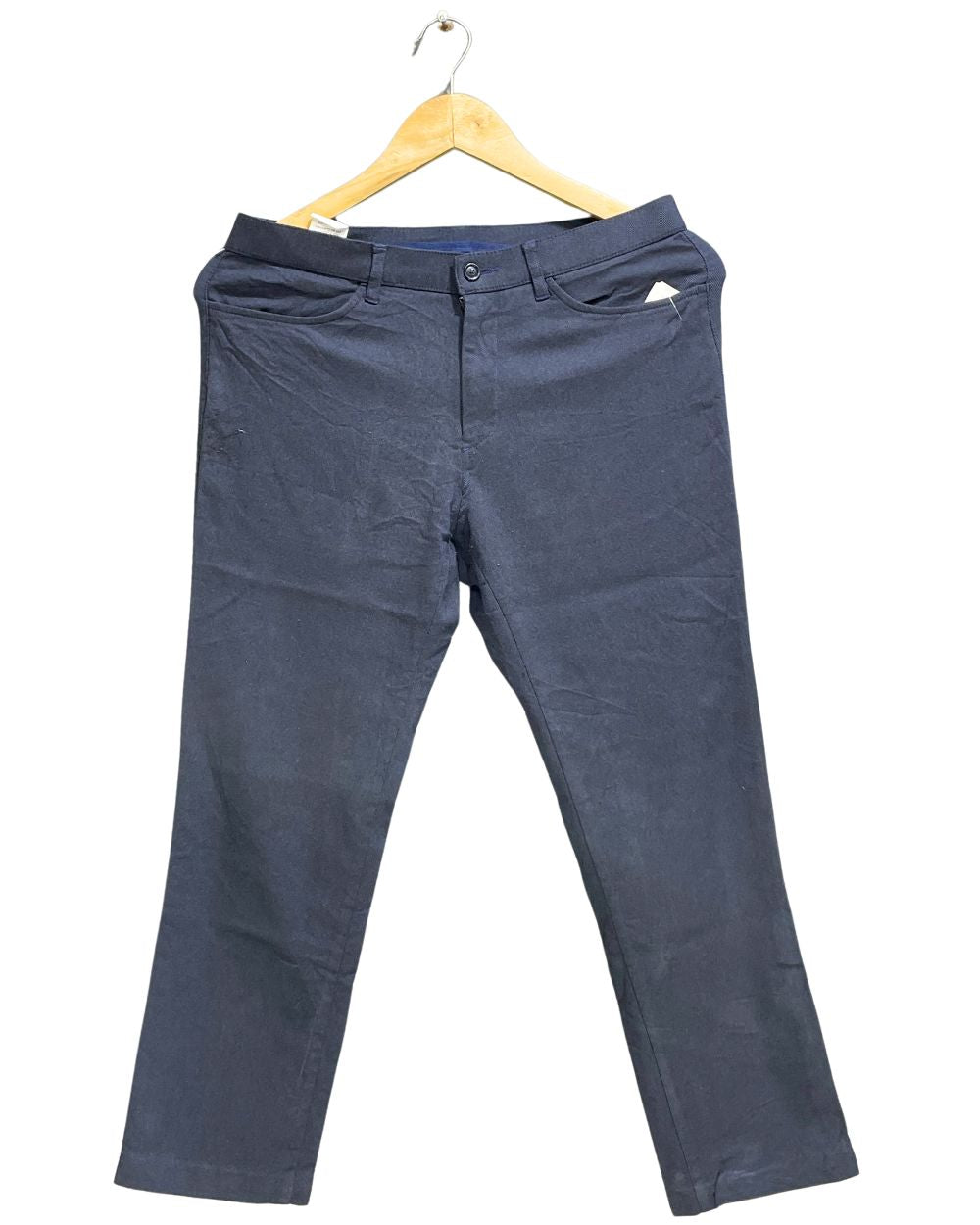 Tommy Hilfiger Blue Polyester Dress Pant For Men S