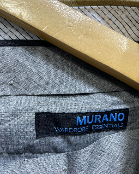 Murano Khaki Cotton Dress Pant For Men S