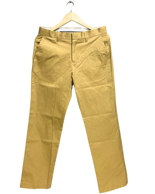 Murano Khaki Cotton Dress Pant For Men S