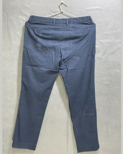 Polo Ralph Lauren Blue Polyester Dress Pant For Men M
