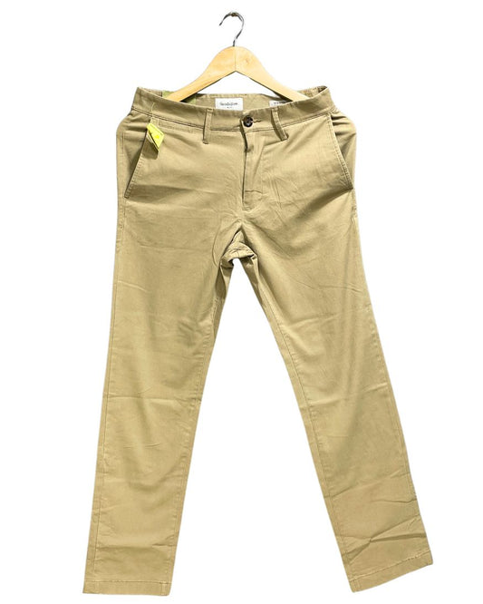 Goodfellow Khaki Cotton Dress Pant For Men XS