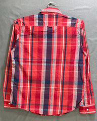 Label Of Graded Goods Red Cotton Shirt For Men M