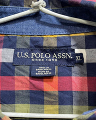 Polo U.S. Assn  Multi Cotton Shirt For Men XL