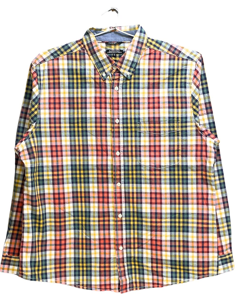 George Multi Cotton Shirt For Men XL