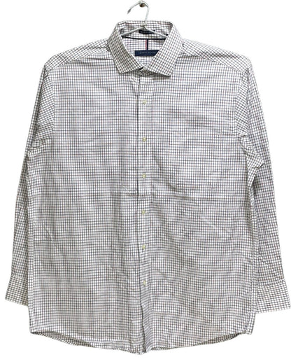 Tommy Hilfiger White Cotton Shirt For Men L