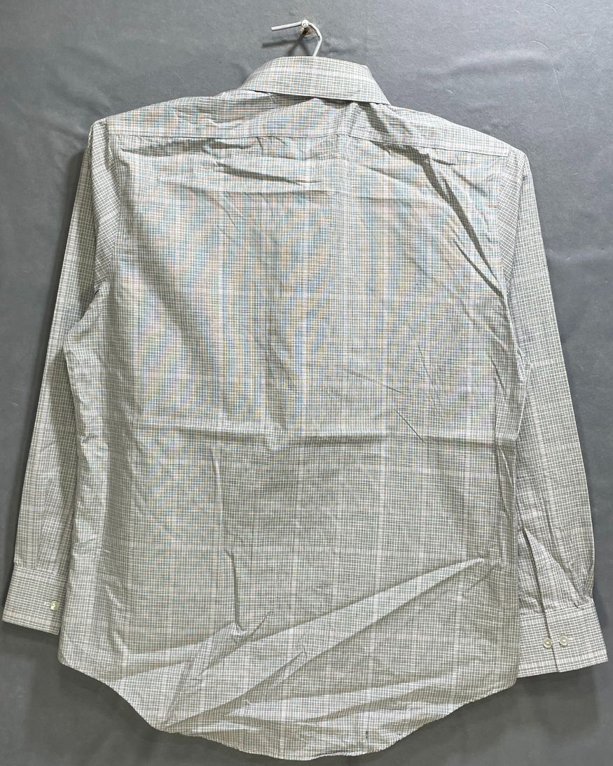 Calvin Klein Blue Cotton Shirt For Men M