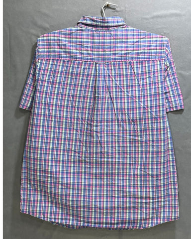 Chaps Pink Cotton Shirt For Men XL