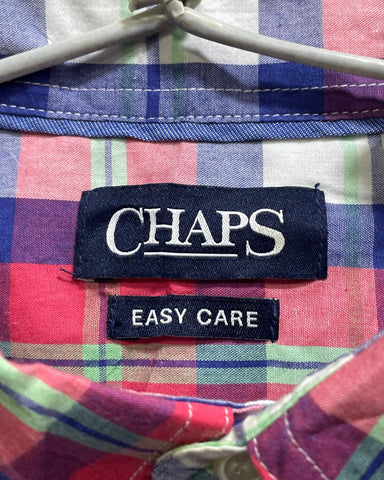 Chaps Multi Cotton Shirt For Men M