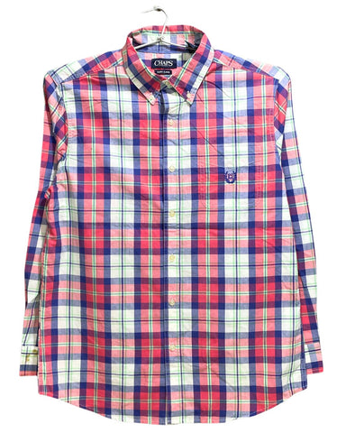 Chaps Multi Cotton Shirt For Men M