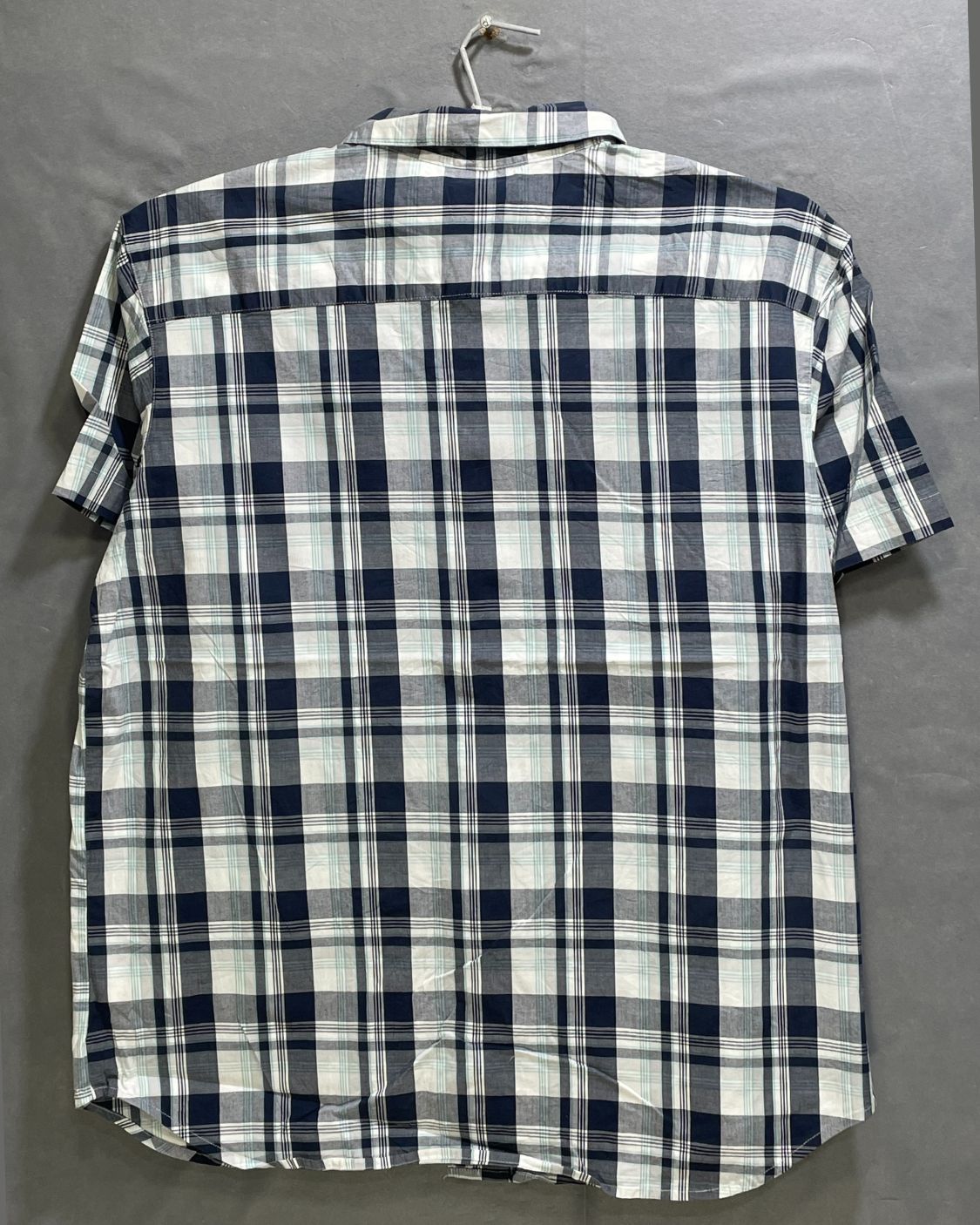 Columbia Blue Cotton Shirt For Men XL
