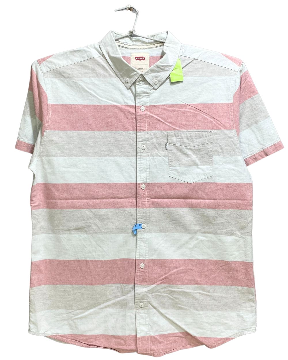 Levi's White Cotton Shirt For Men L