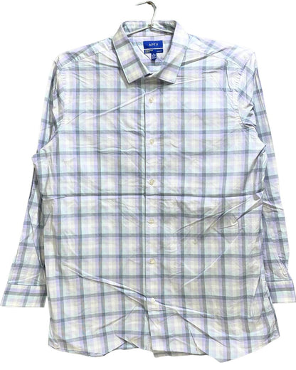 APT.9  Purple Cotton Shirt For Men XL