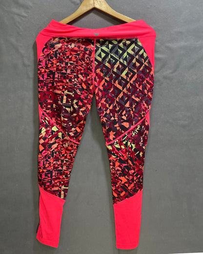 Avia Pink Sports Stretch Gym tights For Women M