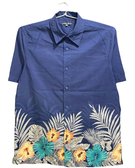 George Polyester Cotton Shirt For Men M
