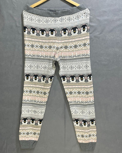 American Eagle Gray Wool Stretch Gym tights For Women L