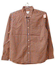 Sonoma Orange Cotton Shirt For Men L