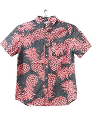 Old Navy Red Cotton Shirt For Men M