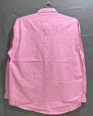 Rafter Pink Cotton Shirt For Men L