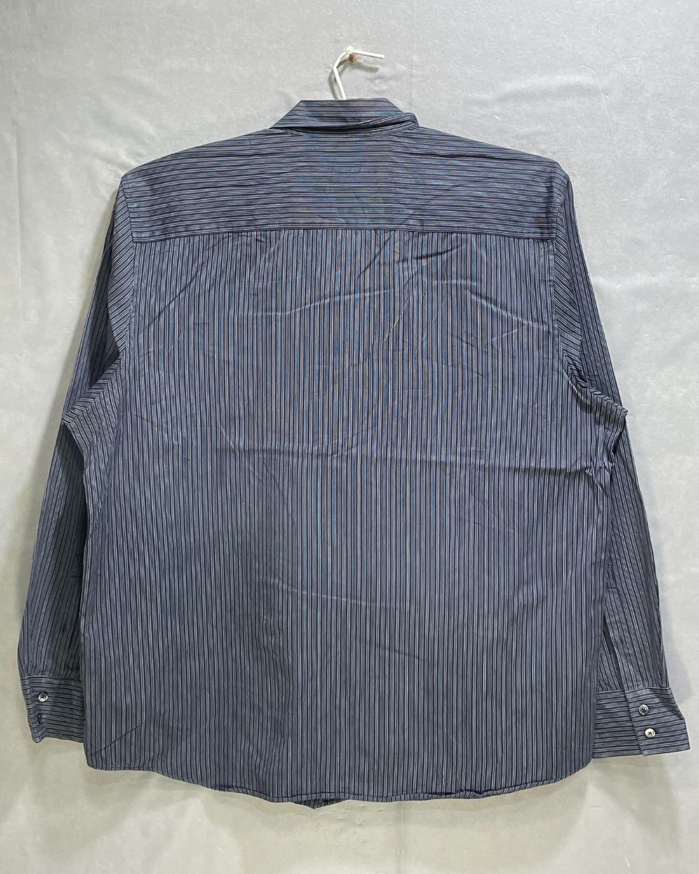 Calvin Klein Blue Cotton Shirt For Men XL