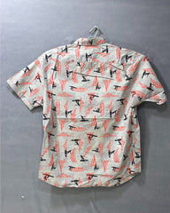 Arizona Gray Cotton Shirt For Men M