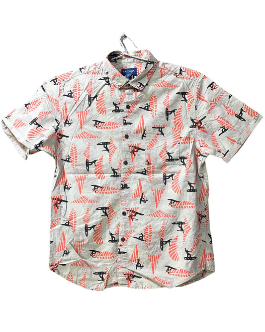 Arizona Gray Cotton Shirt For Men M